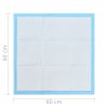 Pet Training Pads 400 pcs 23.6"x23.6" Non Woven Fabric