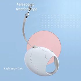 Pet High Premium Outing Traction Automatic Retractable Leash (Color: Light Blue)