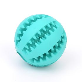 Rubber Mint Feeding Ball Built-in Food Storage Bin (Format: 5cm Blue)