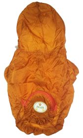 The Ultimate Waterproof Thunder-Paw Adjustable Zippered Folding Travel Dog Raincoat (size: X-Small)