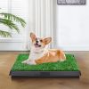 Pet toilet dog potty artificial turf environmental protection with drawer